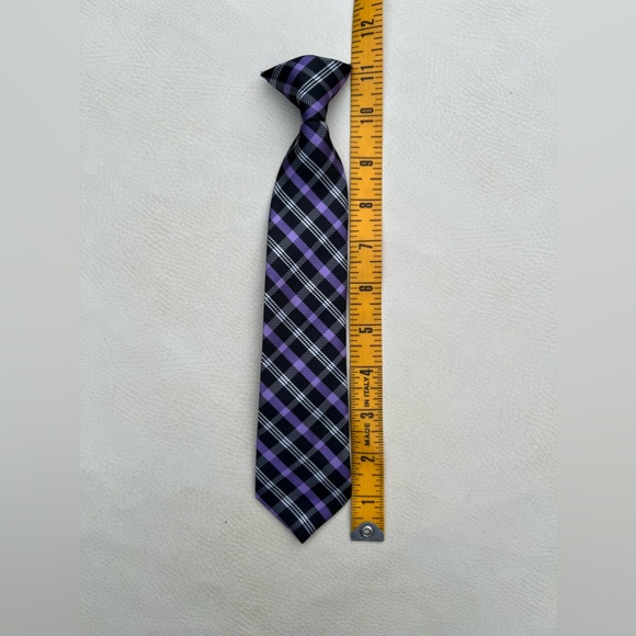 Boys Clip On Neck Tie - Picture 3 of 5